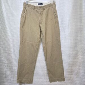 Polo Ralph Lauren Classic Corduroy Chino Pants Men's 36x32 Camel/Tan